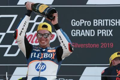 Moto2 Silverstone: Fernandez bersemangat untuk menang, Marquez jatuh