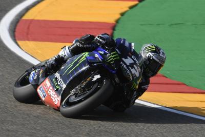 Vinales tops FP2, Marquez leads overall despite fall