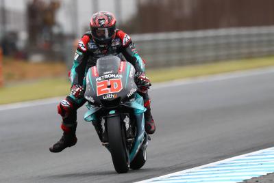 Quartararo beats own expectations for front row