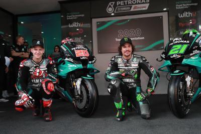 Petronas Yamaha memperkenalkan warna tim MotoGP 2020