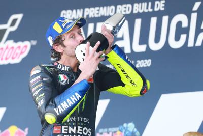 Tonggak podium baru untuk Rossi