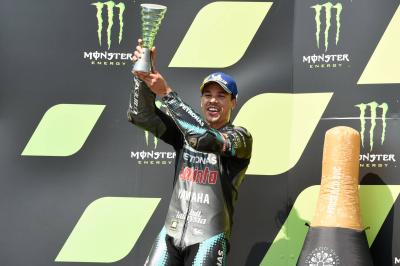 Morbidelli mematahkan bebek podium MotoGP, terima kasih 'paman besar' Rossi