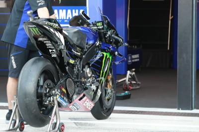 Valentino Rossi’s Yamaha Emilia Romagna MotoGP. 20 September 2020