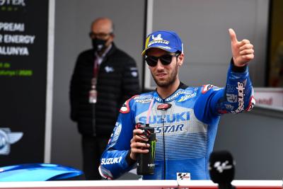 Alex Rins, Catalunya MotoGP race. 27 September 2020