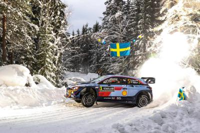 Rally Sweden - Klasifikasi setelah SS8