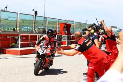 Michael Ruben Rinaldi, Misano WorldSBK race1, 2021