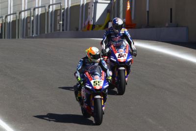 Andrea Locatelli and Toprak Razgatlioglu, Argentine WorldSBK, 17 October 2021