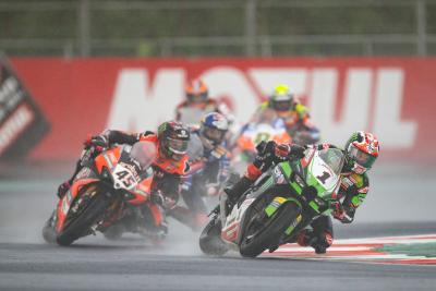 Jonathan Rea and Scott Redding, Indonesian WorldSBK race2, 21 November 2021