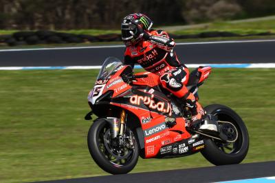 Redding sweeps practice timesheets at Phillip Island