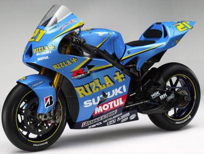 Suzuki announces Rizla.