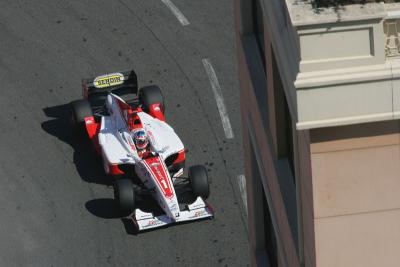 Monaco 2006: Hamilton in cruise mode.