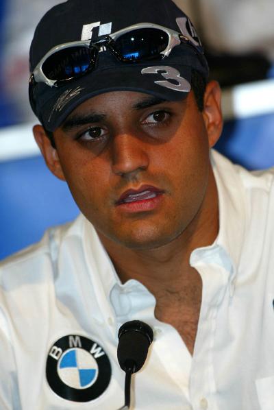Montoya storms out of press conference.