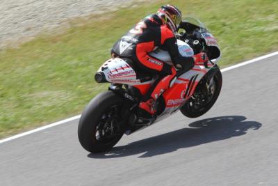 Max Biaggi completes Pramac Ducati MotoGP test