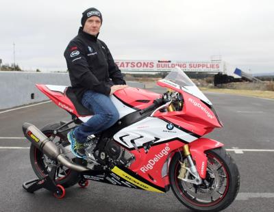 Amor in Superbike return on Rig Deluge BMW