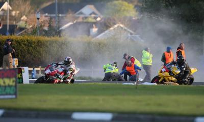 NW200: Female spectator and rider critically injured