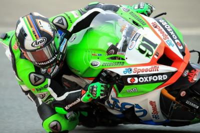 Leon Haslam, JG Speedfit Kawasaki [Credit: Ian Hopgood]