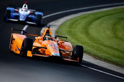 Fernando Alonso Indy 500 practice