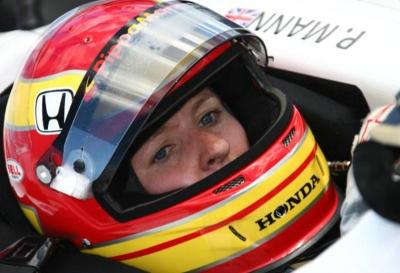 Pippa Mann out of New Hampshire after crash