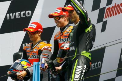 Pedrosa, Stoner, Dovizioso, Dutch MotoGP