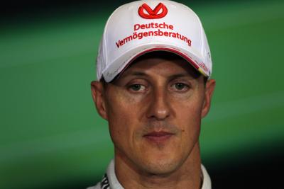- Qualifying, Press conference, Michael Schumacher (GER) Mercedes AMG F1