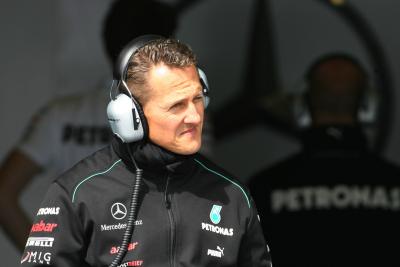 Michael Schumacher (GER ), Tes Pembalap Muda Formula Satu Mercedes GP, Hari ke-2, Magny-Cours,