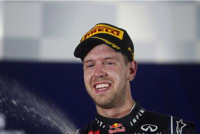  - Race, 2nd position Sebastian Vettel (GER) Red Bull Racing
