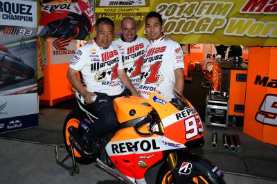 Suppo, Nakamoto, Repsol Honda Team, 2014 World Champion, Japanese MotoGP Race