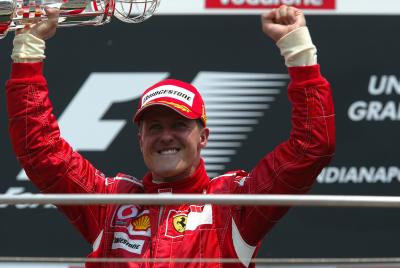  Indianapolis, USA,
Michael Schumacher (GER), Scuderia Ferrari - Formula 1 World Championship, Rd 10, United States Grand