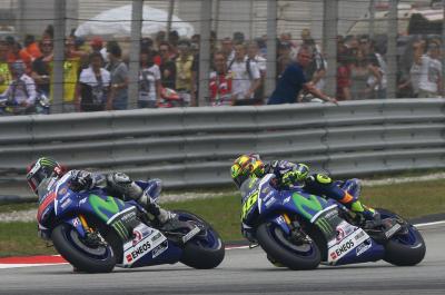 Lorenzo and Rossi, Malaysian MotoGP