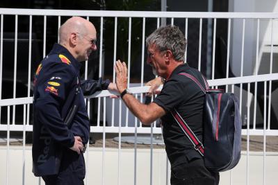  - Adrian Newey (GBR), Red Bull Racing , Technical Operations Director and Eddie Jordan