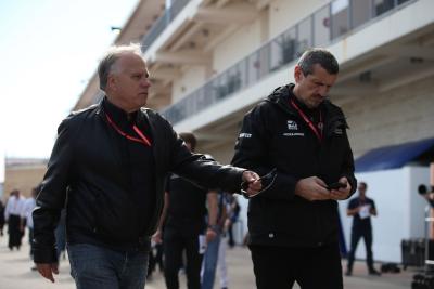 - Gene Jaas (USA) Haas F1 CEO and Guenther Steiner (ITA) Haas F1 Team