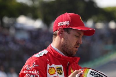  - Kualifikasi, posisi ke-2 Sebastian Vettel (GER) Scuderia Ferrari