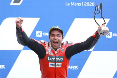 Danilo Petrucci MotoGP race race , French MotoGP. 11 October