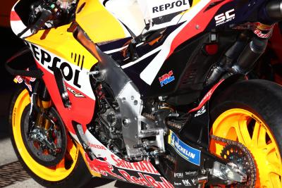 Repsol Honda MotoGP bike, Jerez MotoGP test, 18 November