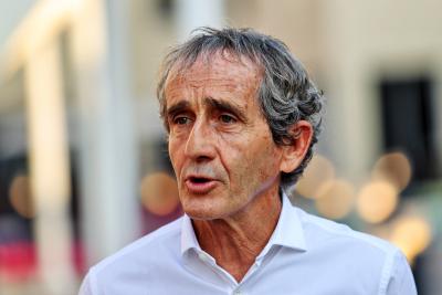 Alain Prost (FRA) Alpine F1 Team Non-Executive
