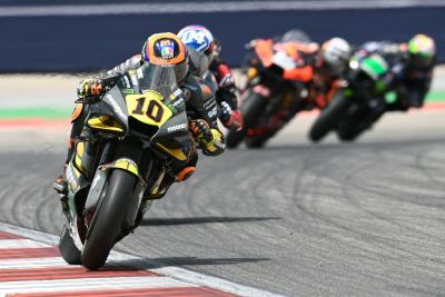 Luca Marini, Grand Prix of the Americas race, 10 April