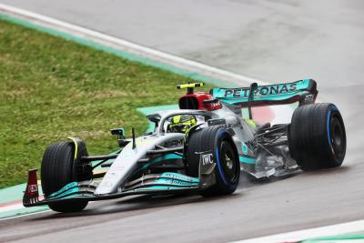 Lewis Hamilton (GBR) Mercedes AMG F1 W13. Formula 1 World Championship, Rd 4, Emilia Romagna Grand Prix, Imola, Italy,