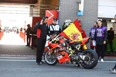 Alvaro Bautista held, depending on inquiry Assen WorldSBK Superpole race, 24 April