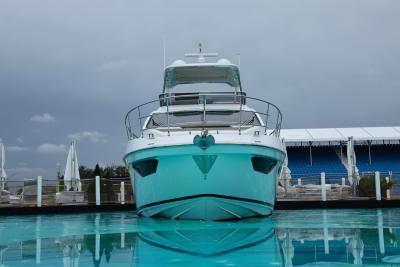 Perahu di tiruan horbour. Kejuaraan Dunia Formula 1, Rd 5, Miami Grand Prix, Miami, Florida, AS, Hari Persiapan.-