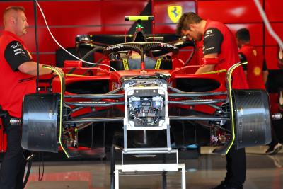 Ferrari F1-75. Formula 1 World Championship, Rd 5, Miami Grand Prix, Miami, Florida, USA, Preparation Day.-