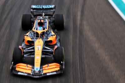 Daniel Ricciardo (AUS) McLaren MCL36.