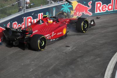 Carlos Sainz Jr ( ESP) Ferrari F1-75. Kejuaraan Dunia Formula 1, Rd 5, Miami Grand Prix, Miami, Florida, AS, Latihan