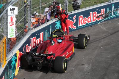 Carlos Sainz Jr (ESP) Ferrari F1-75. Formula 1 World Championship, Rd 5, Miami Grand Prix, Miami, Florida, USA, Practice