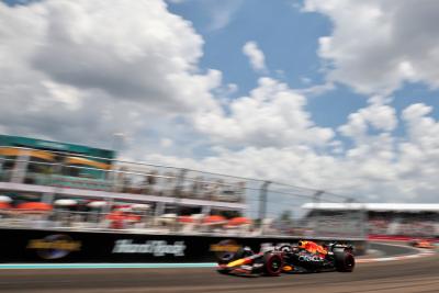 Max Verstappen (NLD) Red Bull Racing RB18. Formula 1 World Championship, Rd 5, Miami Grand Prix, Miami, Florida, USA,