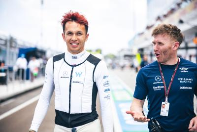 Alexander Albon (THA) Williams Racing on the grid. Formula 1 World Championship, Rd 5, Miami Grand Prix, Miami, Florida,