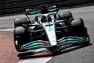 George Russell (GBR) ) Mercedes AMG F1 W13. Kejuaraan Dunia Formula 1, Rd 7, Grand Prix Monaco, Monte Carlo, Monaco,