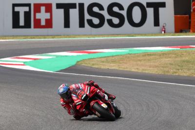 Francesco Bagnaia , balapan MotoGP, Italia MotoGP. 29 Mei