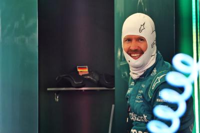 Sebastian Vettel (GER) Aston Martin F1 Team. Formula 1 World Championship, Rd 8, Azerbaijan Grand Prix, Baku Street