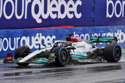 George Russell (GBR) ) Mercedes AMG F1 W13. Kejuaraan Dunia Formula 1, Rd 9, Grand Prix Kanada, Montreal, Kanada,