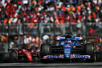 Fernando Alonso (ESP) Alpine F1 Team A522. Kejuaraan Dunia Formula 1, Rd 9, Grand Prix Kanada, Montreal, Kanada , Race